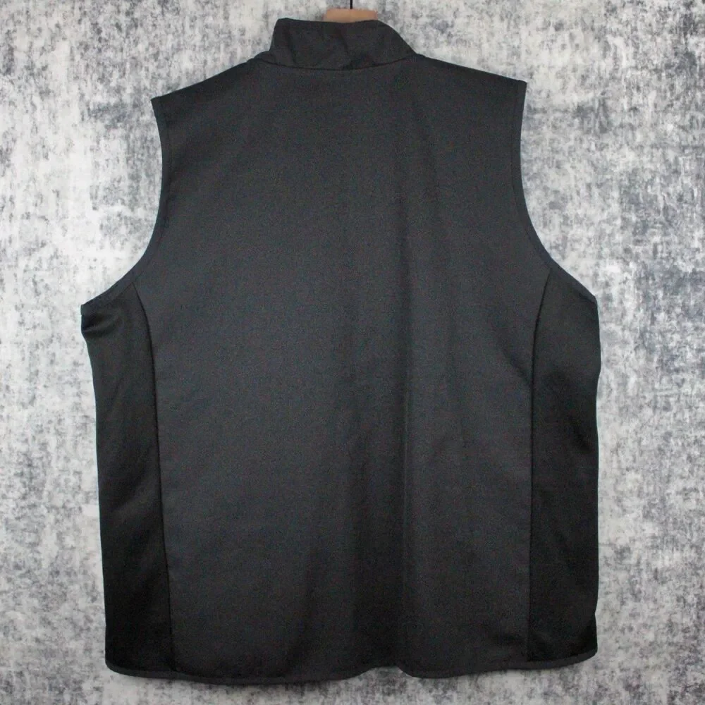 Adidas Texas A&M Aggies Football Player Issued Vest Sz 2XL Gray Black Full Zip